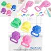 Luxurious Double Sided Back Scrubber Silicone Bath Shower Body Brush With Handle Strap