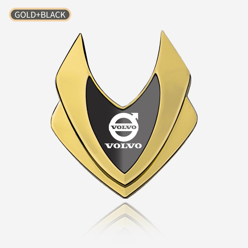 Car Sticker Metal Alloy 3D Badge Side Marking Decorative Car Sticker for Volvo RDESIGN S60 S90 XC40 XC60 XC90 AWD Car Accessorie