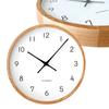 KATOMOKU Muku Clock 13 LL Oak km-139OA Wall Clock with Sweep Movement, 38.2cm Diameter (Quartz Clock)