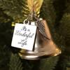 Hanging Christmas Chime Bell Metal Vintage Bell Angel Wing Wind Chime Bell  Garden Decor