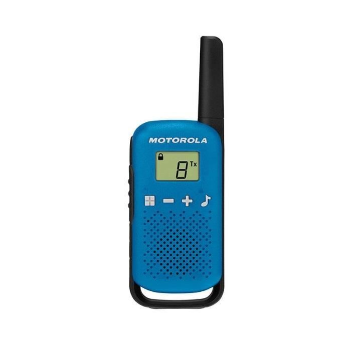 Рация Motorola - 2 шт. - Синий - Дальность 8 км - Громкая связь - Мощность 500 мВт