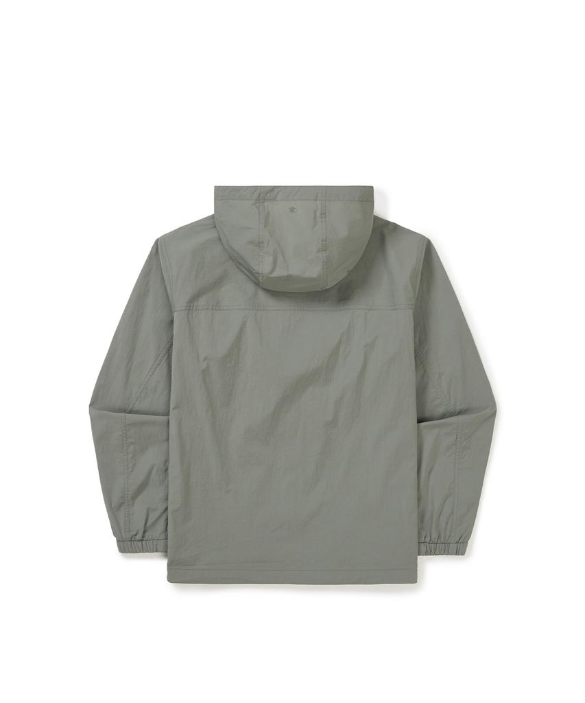 Ветровка Snowpeak Apparel Root Out с карманами (S25Mmrwb60) Светлый хаки