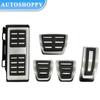 Car Styling Sport Fuel Brake Dead Pedal Cover Set DSG For Seat Leon 5F MK3 For Skoda Octavia A7 For VW Golf 7 8 Auto Accessories