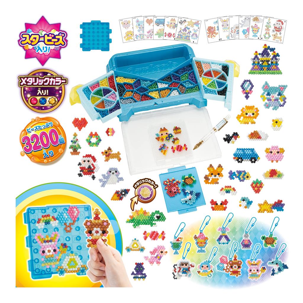 Набор Aquabeads EPOCH Aquabeads Design Factory Сертификация ST Mark Для детей от 6 лет Игрушечные водные палочки с функцией приготовления воды Игрушечные Aquabeads All-in-One