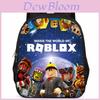 Roblox 15-дюймовый школьный рюкзак из легкого Оксфорда большой вместимости для детей