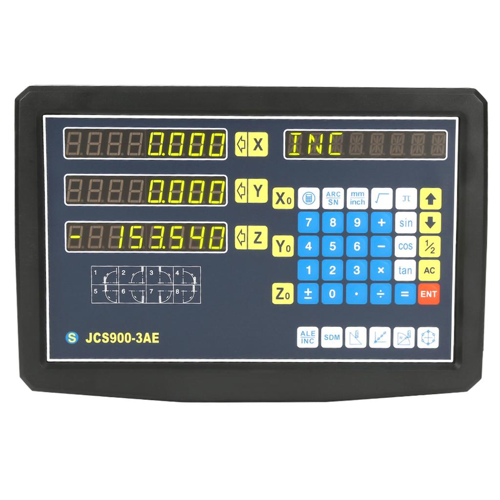 JCS900 3AE 50mm 500mm 800mm Digital Readout Linear Scale Encoder