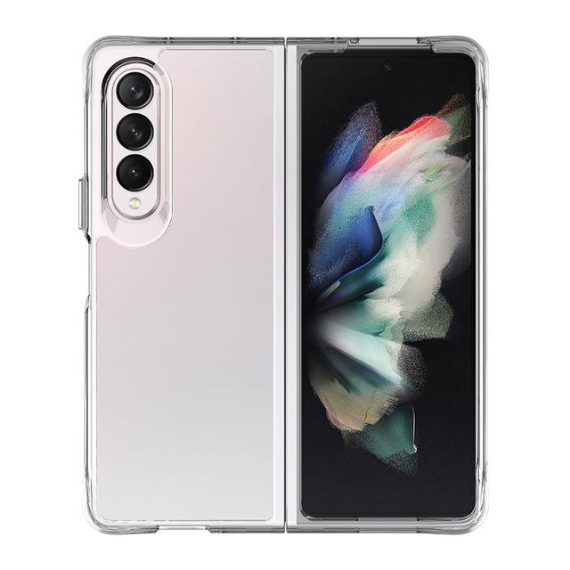 Анти-желтый прозрачный тонкий чехол для ПК для Samsung Galaxy Z Fold 3 5g Fold4 Fold 4 Fold3, чехол без отпечатков пальцев для Samsung Z Fold3, чехлы