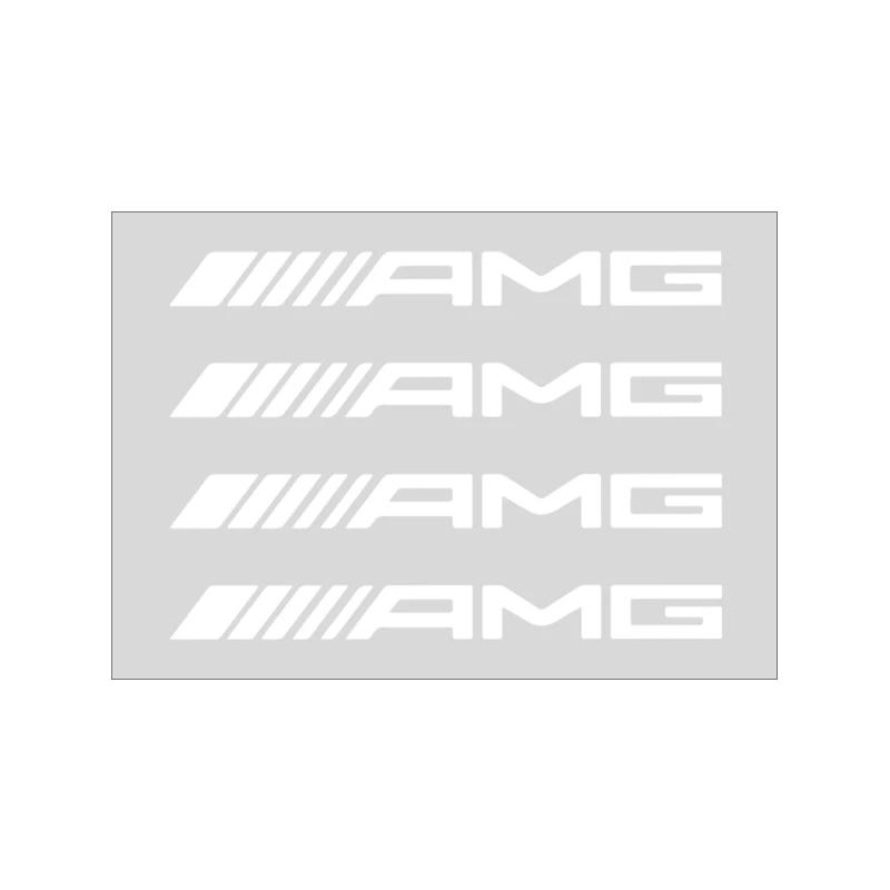 OLV5 4PCS Car Styling Door Handle Reflective Stickers Vinyl Decoration For Mercedes Benz GLE63 CLS63 GLC63 W204 W205 C63 W212 W213