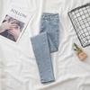 Джинсы-карандаш женские облегающие универсальные новые тонкие джинсы скинни эластичные тонкие джинсы