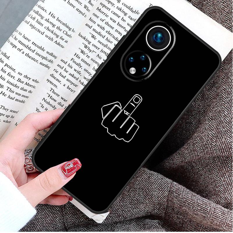 Чехол «Средний палец» для Honor Magic 8 5 6 7 Lite Honor 200 400 Pro 50 70 90 X9d X9b X9c X9a X8c X8b Win RT