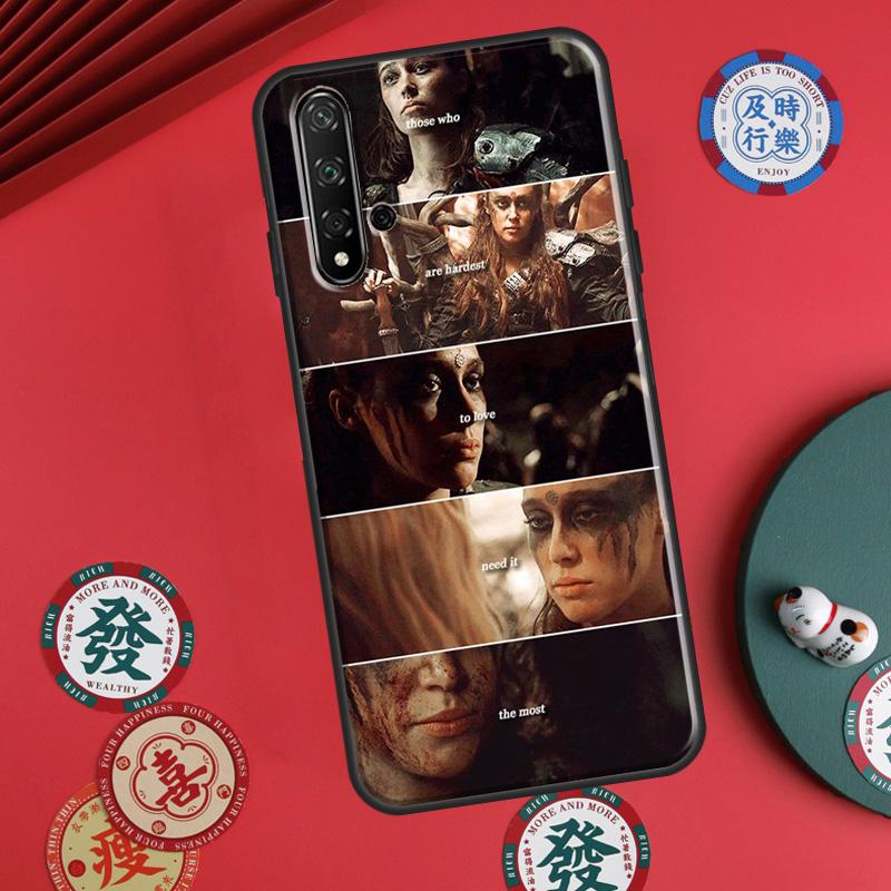 Чехол Heda Lexa Из сериала Сотня Для Huawei P60 Pro P30 P40 Lite Nova Y61 Y91 Y90 Y70 Y60 Y72 12s 12i 11i 7i 8i 9 10 SE
