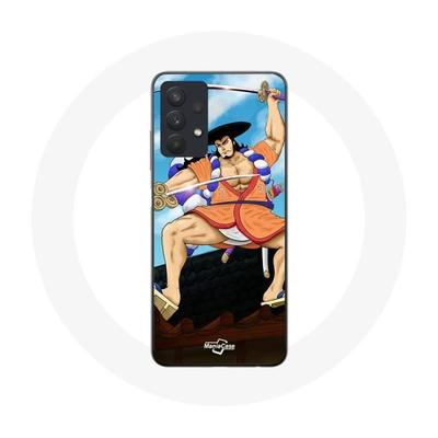 Coque - MANIACASE - Samsung Galaxy A32 5G - Souple - One Piece Manga - Blanc