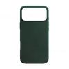Plain Leather Phone Case for iPhone 17 Pro Max 17Air Wireless Charging Built in Chip&Magnetic Animation Metal Button Back Cover