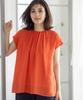 Маленькая блузка Petit Honfleur с оборками, оранжевая, женская 523277,