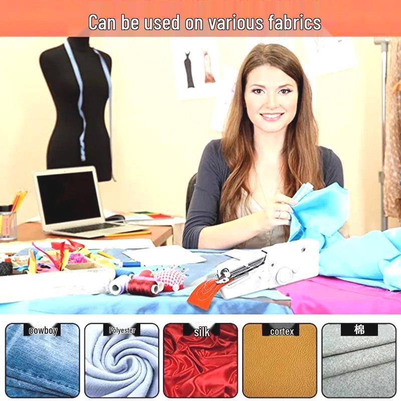 Импортная ручная многофункциональная мини-электрическая швейная машина