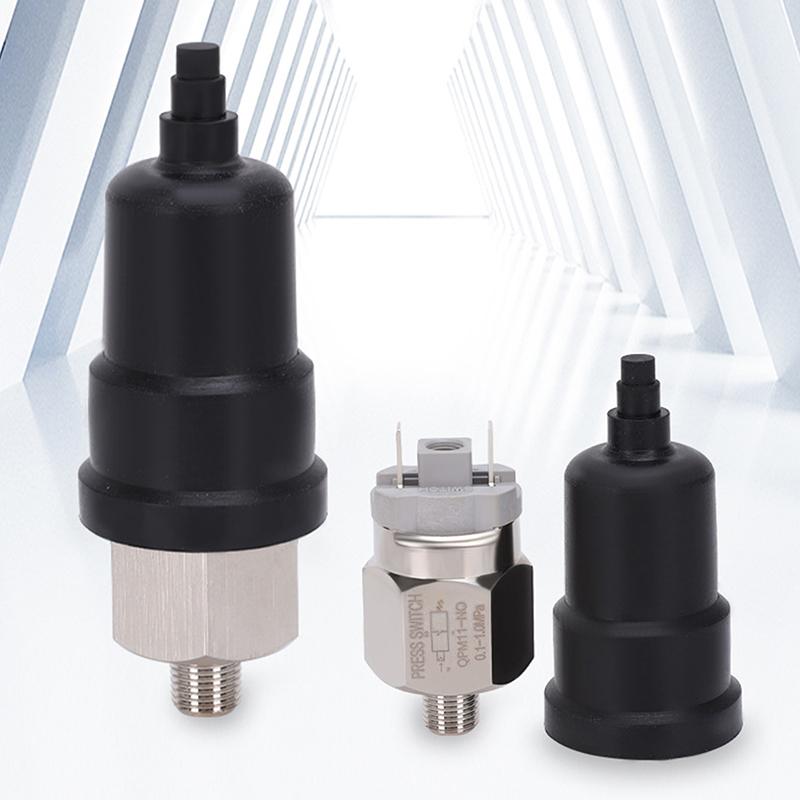 Qpm11-Nc-02 Pneumatic Adjustable Diaphragm Type Pressure Control Switch Stainless Steel Rubber Pressure Switch For Pump