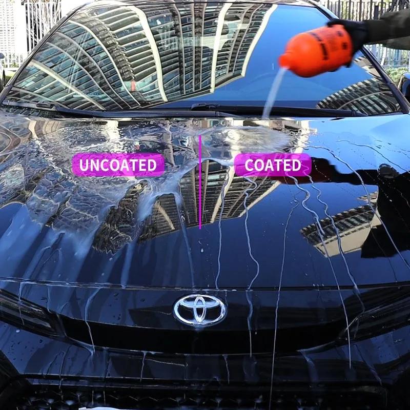 Керамическое автомобильное покрытие-спрей нанокерамическое покрытие для ухода за автомобильной краской, кристально прочная защита лакокрасочного покрытия, блеск, щит