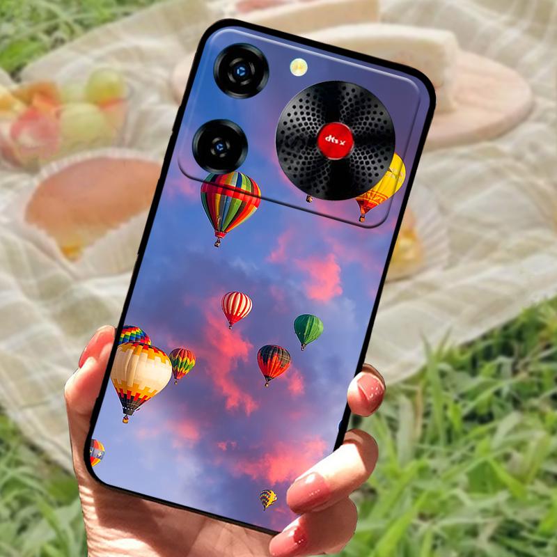 For ZTE Nubia Music Case Shockproof TPU Silicon Black Bumper Cover For ZTE Nubia Music Phone Cases Cute Back Cover Fundas Capa