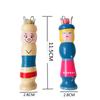 BEPAN Wooden Doll French Knitter Kids DIY Craft Knitting Tool Pom Pom Maker Yarn Set Handmade Supplies DIY Knitting