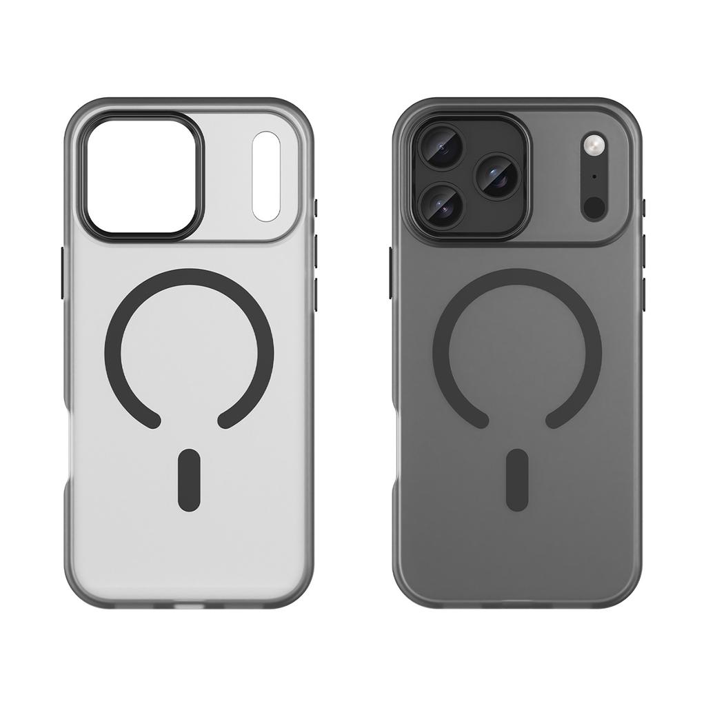 Etui case na iPhone 17 Pro Max Magnetic Abrasive MagSafe - matowe czarne