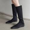 New Brand Knee High Sock Boots Casual Women Shoes Designer Flats Comfort Long Boots Trend Fashion Winter Snow Botas Mujer
