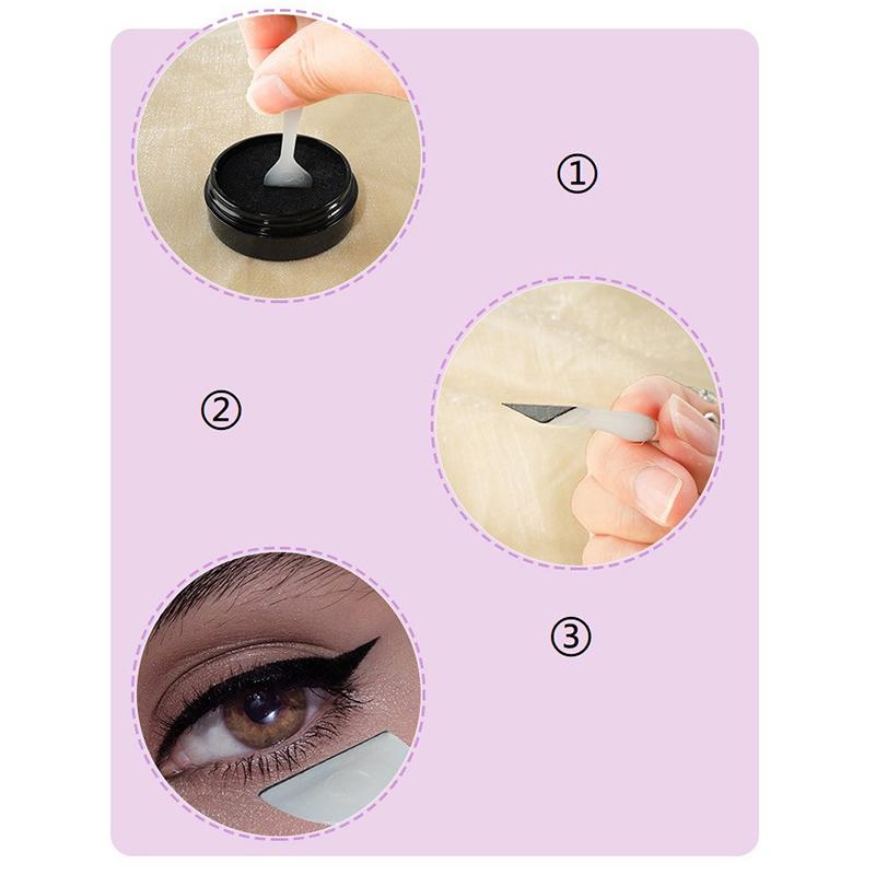 1/5 шт. Двусторонний штамп для нижних ресниц, косметика своими руками для начинающих, корейские инструменты для макияжа