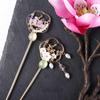Butterfly Exquisite Women Tassel Hair Stick Ancient Hair Stick Chinese Style Hair Fork Headdress