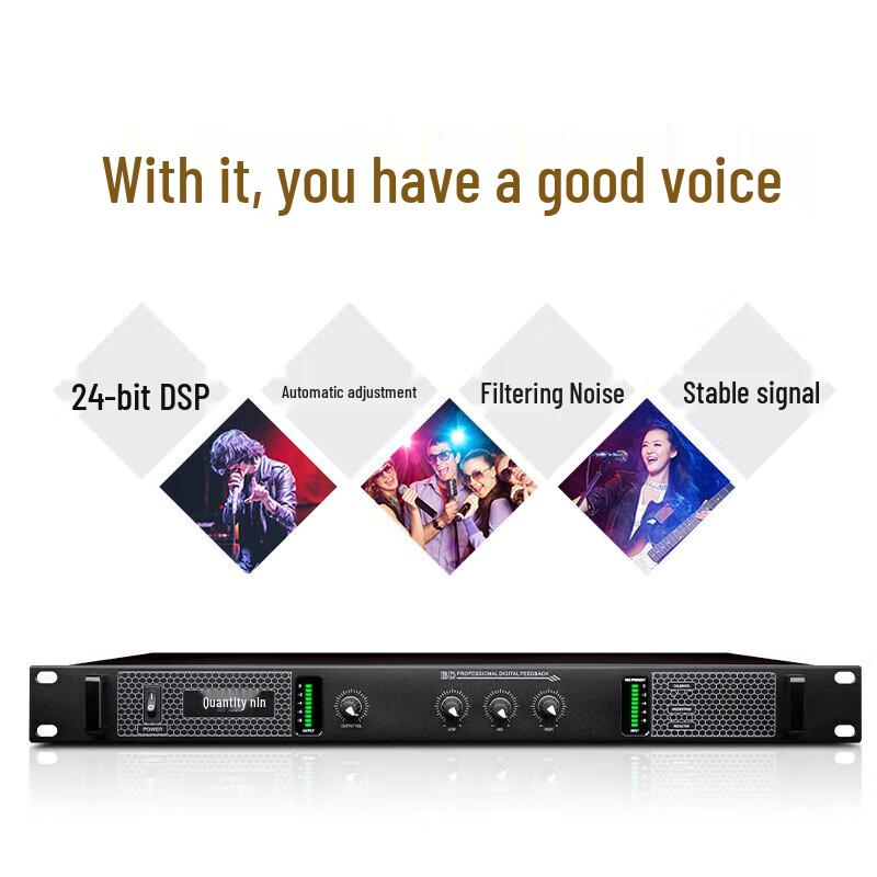 HuiDu YA-4820 Pro Подавитель акустической обратной связи для микрофона (Китайская версия)