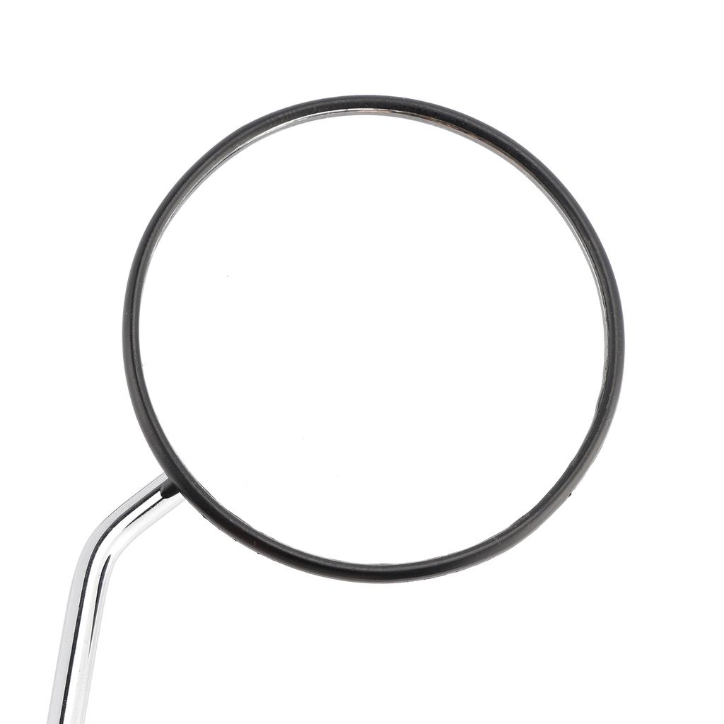 Круглое черное зеркало с хромированным кронштейном 8 мм для Honda NA/NC/NN/NQ/NX/PA/SE/TG50 C70