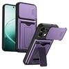 Card‑Holder‑Series Sliding‑Lens‑Cover PC Hybrid TPU Shockproof Phone Case For OPPO Reno15 Pro Max 5G Global