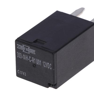 Автомобильное реле 303-1Ah-C-R1 U01 12 В постоянного тока, 4 контакта