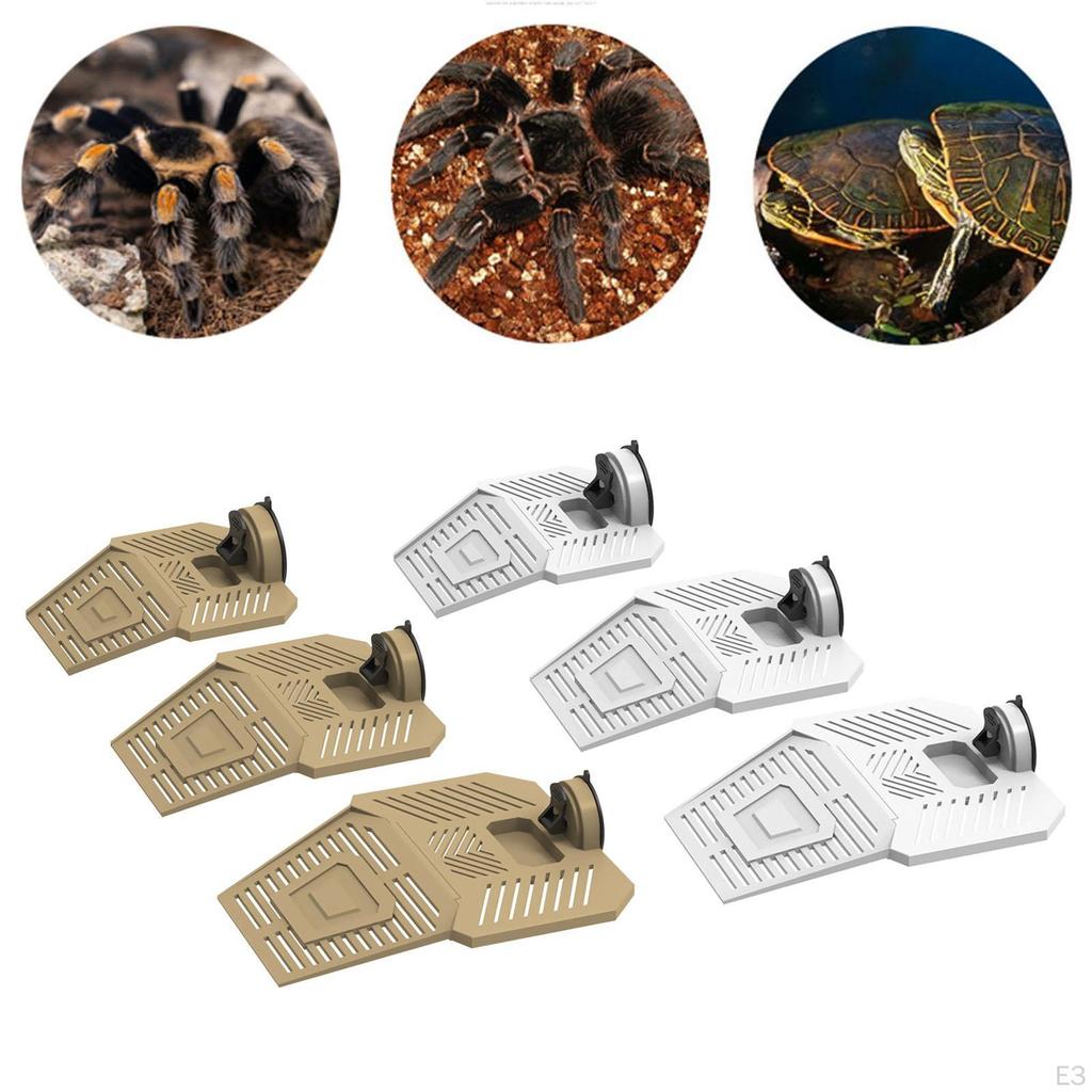 Turtle Basking Detachable Ramp Reptile Terrace for Frog Aquarium Water Tank Fish