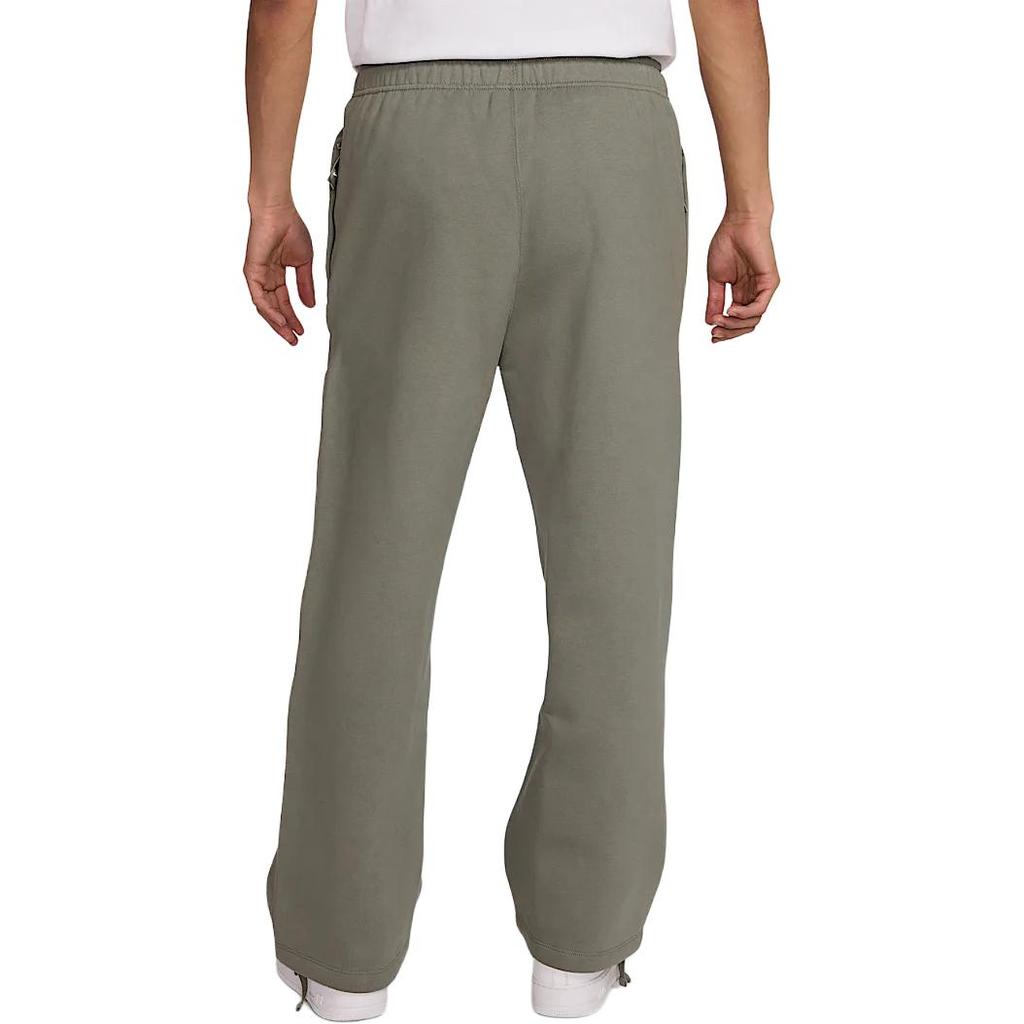 Nike Logo Loose Fit Lace-Up Casual Pants Men Bottoms Light-Army-Green FN3343-320