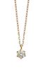 K18 Pink Gold Diamond Carat Necklace L&CO 0.1 66-7644
