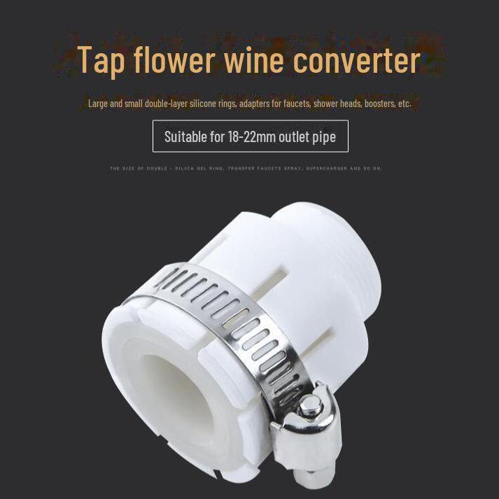 Удлинитель для смесителя Anti-Splash с универсальной аэрационной насадкой-фильтром для душа