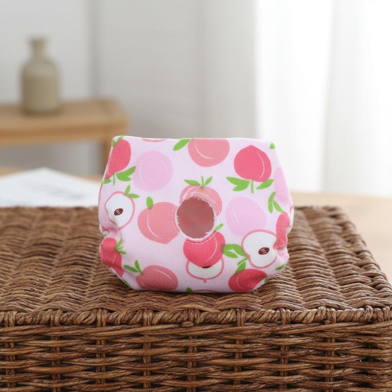 Squirrel Diapers Washable Leak Free Reusable Pet Diaper for Training and Cleaning Sized for 1 to 3 Squirrels Home Care