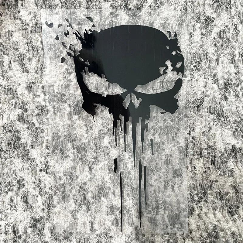 Кровавый Череп Наклейка на Мотоцикл Гоночная Боковая Часть Кузова Топливный Бак Крутой Шлем Маслостойкие Наклейки для Ktm Aprilia Yamaha Kawasaki Suzuki BMW