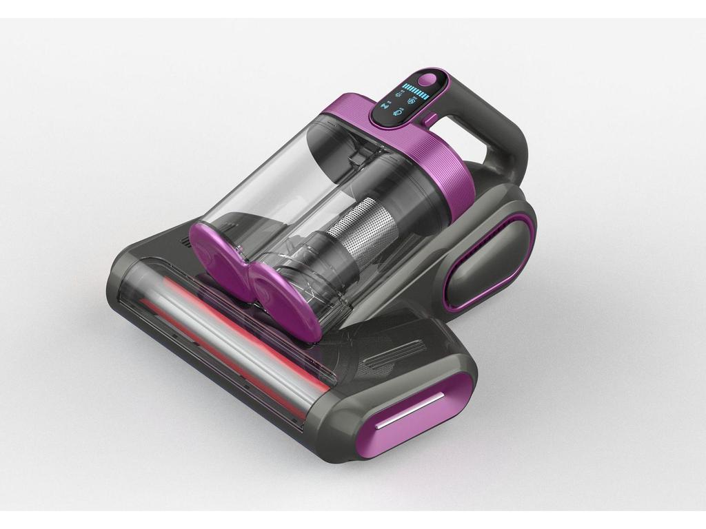 Трансграничный пылесос с двойным пылесборником, роликовой щеткой, защитой от клещей и УФ-стерилизацией