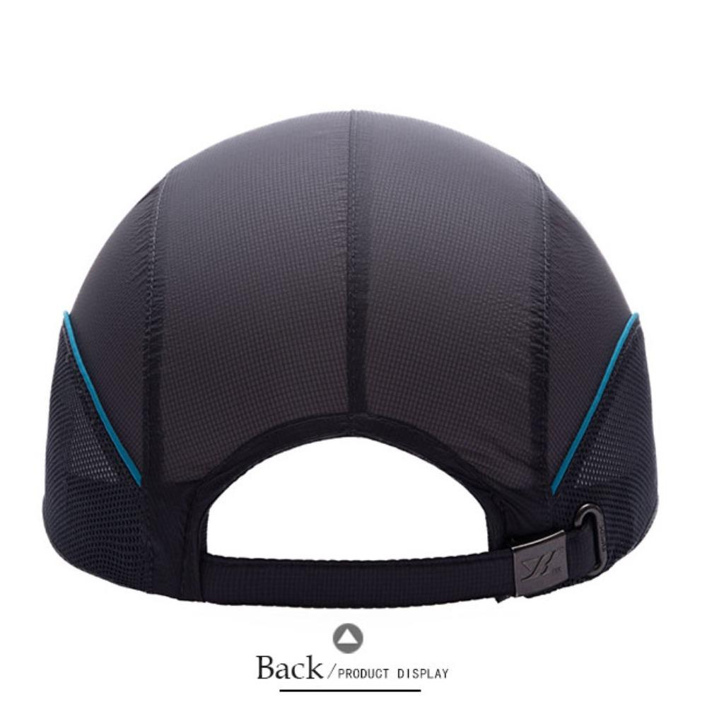 Дышащая кепка-козырек от солнца Быстросохнущая шляпа для альпинизма Модная кепка с защитой от УФ-лучей Унисекс