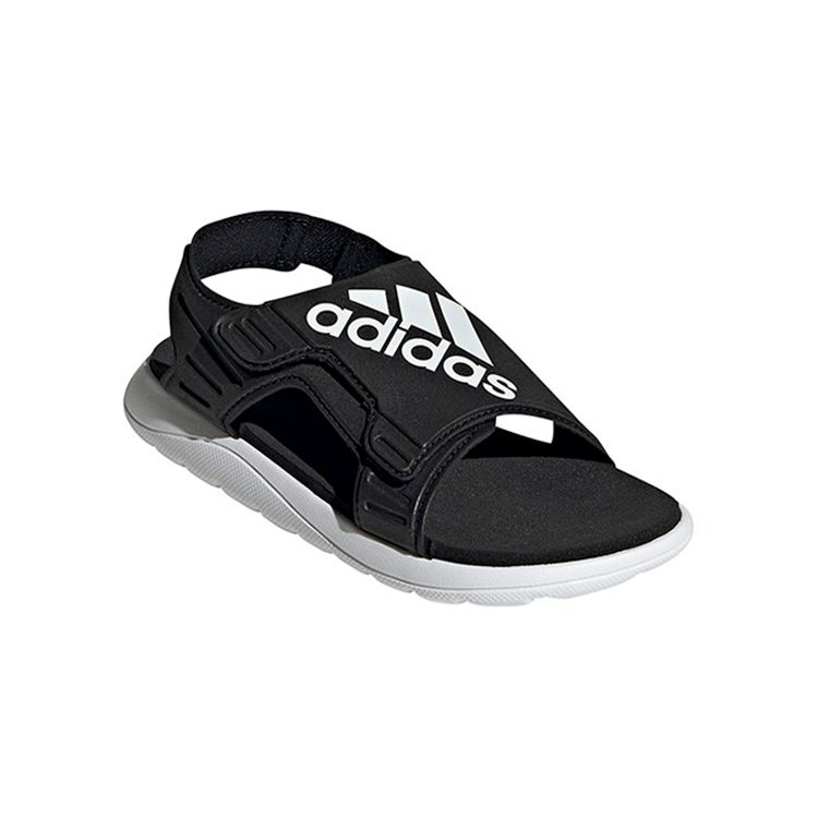 Adidas Comfort Sandals Casual Sports Comfortable Breathable Kids Sandals Kids Sandals Black GY8386