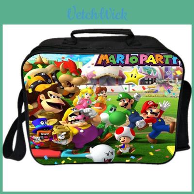 Изолированная сумка для ланча Mario с регулируемым плечевым ремнем и дизайном большой вместимости