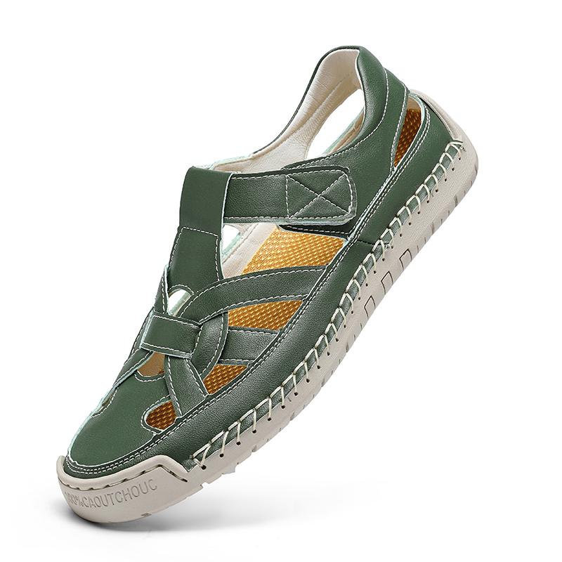 Модный бренд Летние дофаминовые цвета Унисекс Удобные сандалии на мягкой подошве Модные уличные мужские Перфорированные Дышащие Повседневные Пляжные туфли