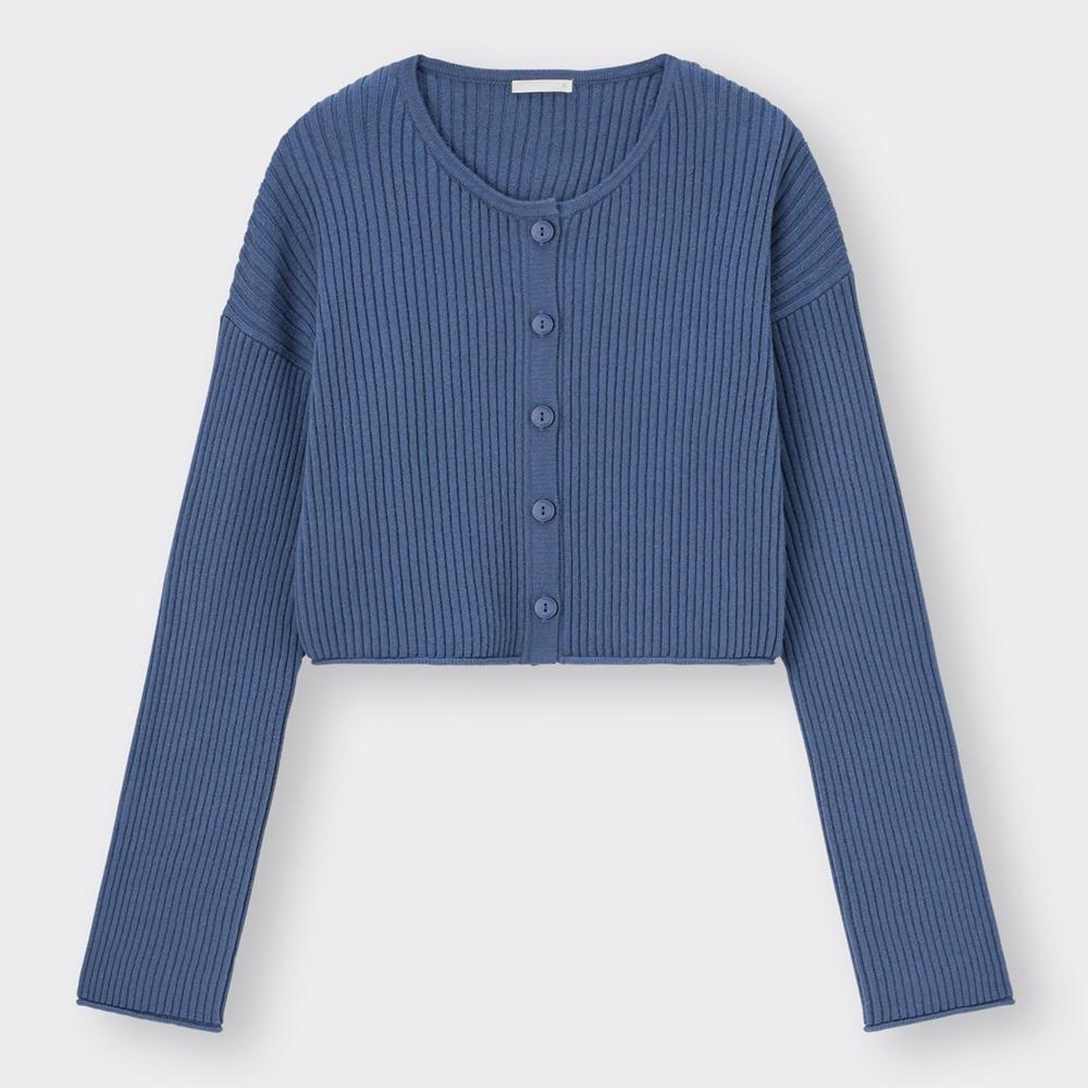 Платье Gu Multi Way Rib Knit с длинными рукавами 