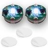 YOTSUBA+ LED Light Magnetic Switch Button Set of 2, Small, Ultra-Small, Wireless, Magnetic, Crafts, Independent Research, Lighting Parts, Plastic Mode