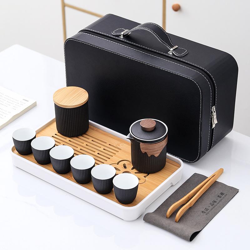 Креативный сувенир Гочао Керамический Портативный Дорожный Чайный Набор Бизнес Компания Высококлассные Подарки