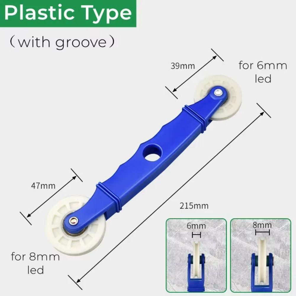 Repair Tool Window Screening Install Tool Double-Head Pressure Pulley High Quality Handle Roller