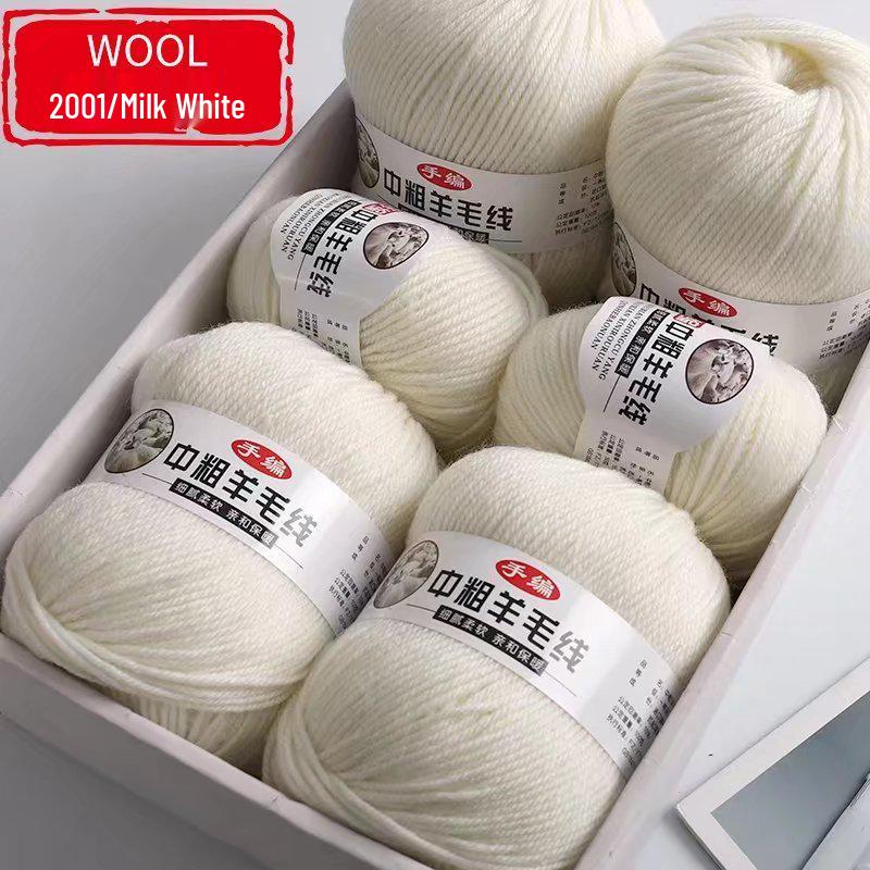 Пряжа смесовая, шелк, шерсть, акрил, средней толщины, 4-скруточная, для ручного вязания свитеров и жакетов