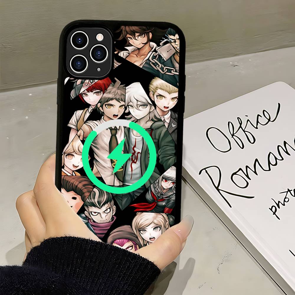 Anime Game D_DanganRonpaS Magnetic For Magsafe Phone Case For IPhone 17 Air 16 Pro Max 15 14 13 12 11 Protective Cover