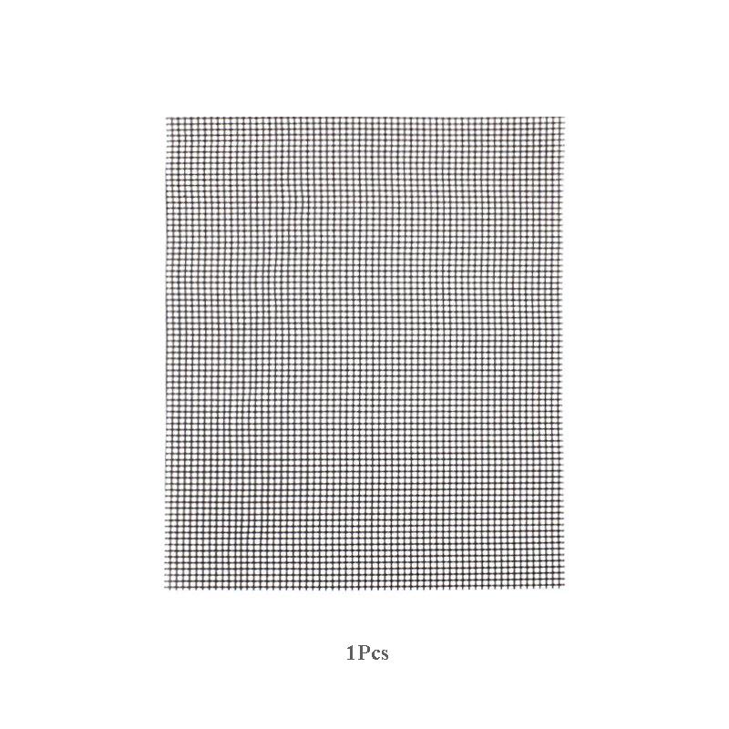 3/5 шт. Коврики для гриля барбекю Антипригарные Термостойкие Многоразовые Сетчатый коврик для барбекю Коврик для гриля Волокно Инструменты для барбекю Подушечка для гриля