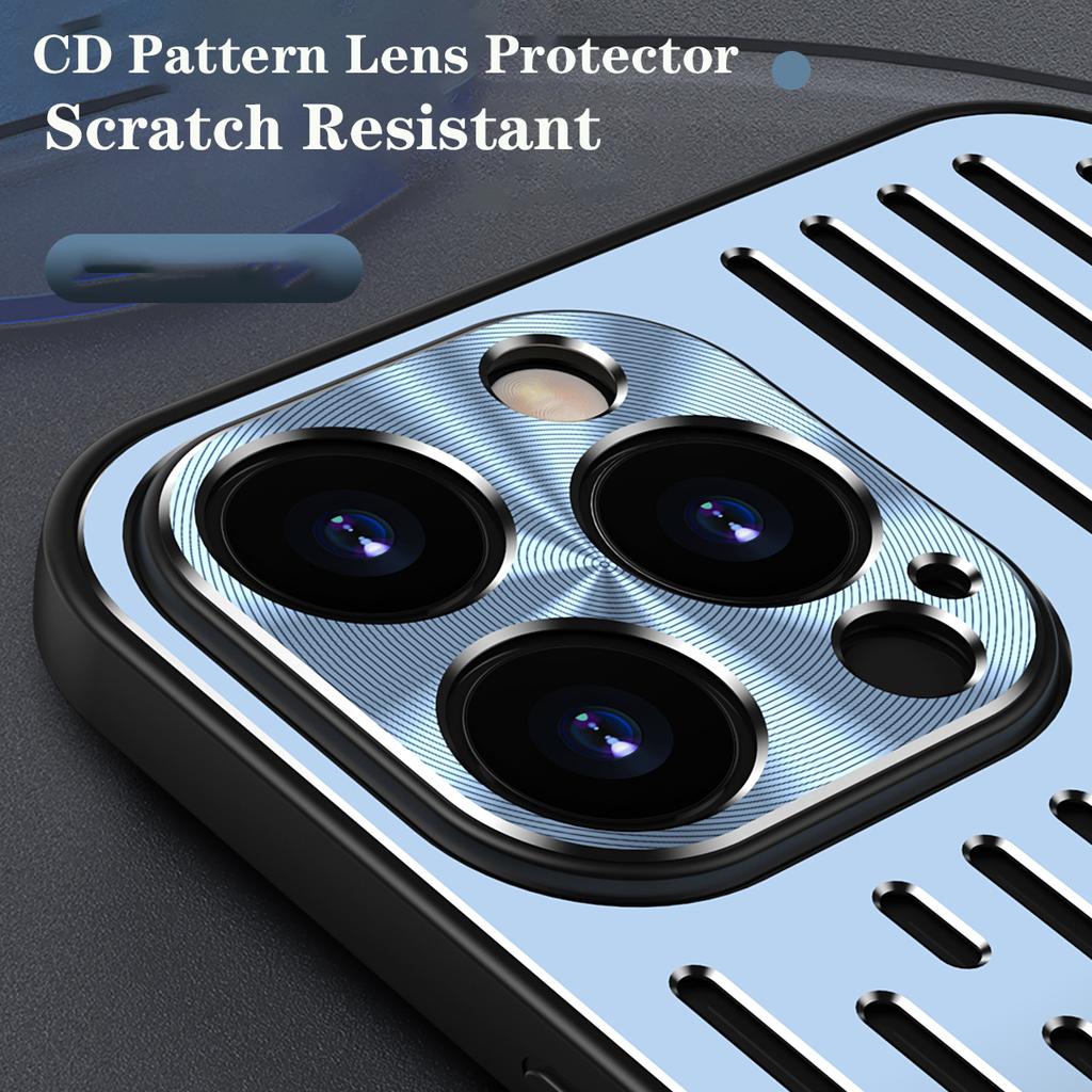 Официальный противоударный алюминиевый жесткий защитный чехол для Iphone 14 13 12 Pro Max 14pro Plus, металлическая дышащая охлаждающая крышка для камеры, принципиально